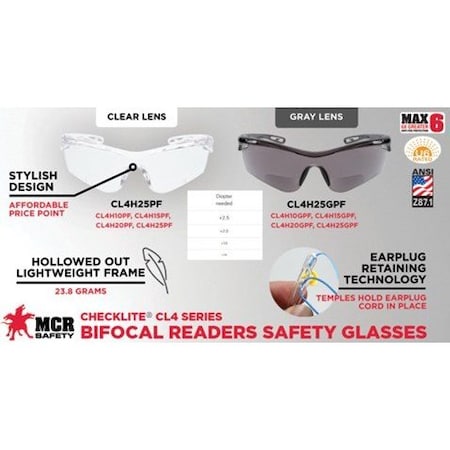 MCR Safety Ppe CL4H25GPF - product photo 1