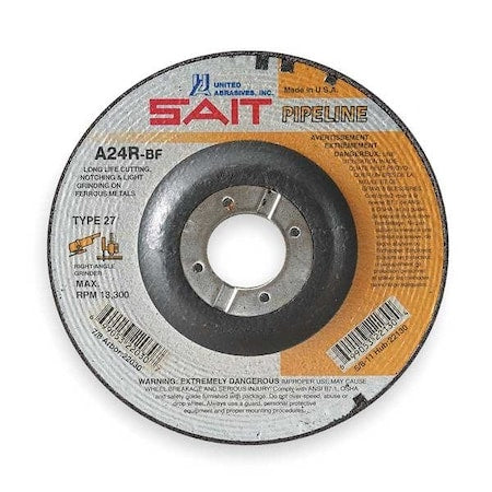 United Abrasives/sait Grinding Wheel 22030 - product photo 1