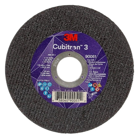 3M Cubitron Grinding Wheel 90051 - product photo 1
