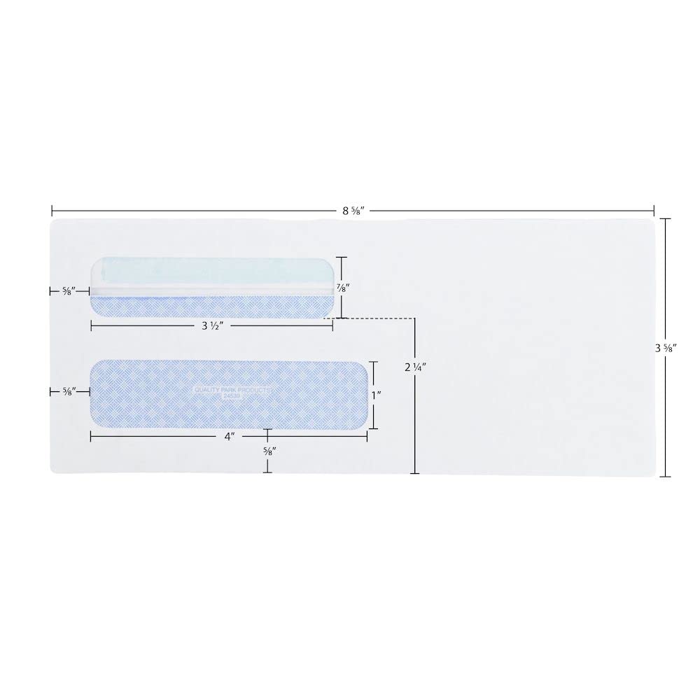 Quality Park Envelope 24539, 3-5/8 x 8-5/8, 500 Count – view 7