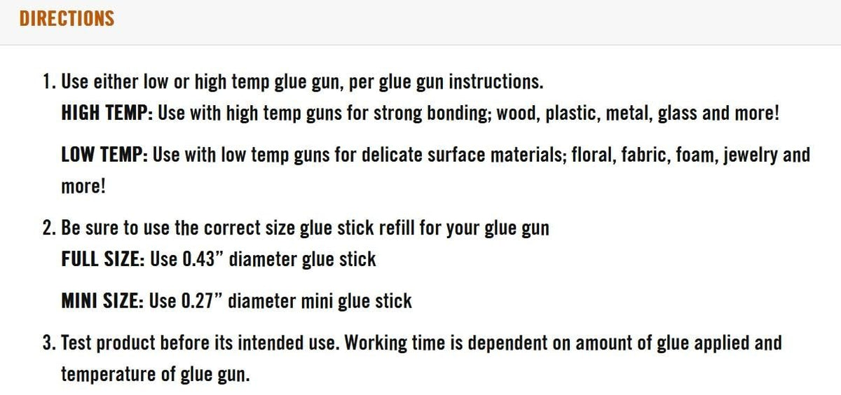 GORILLA Hot Glue Gun 3027502, 4" Sticks 75 Count – view 8