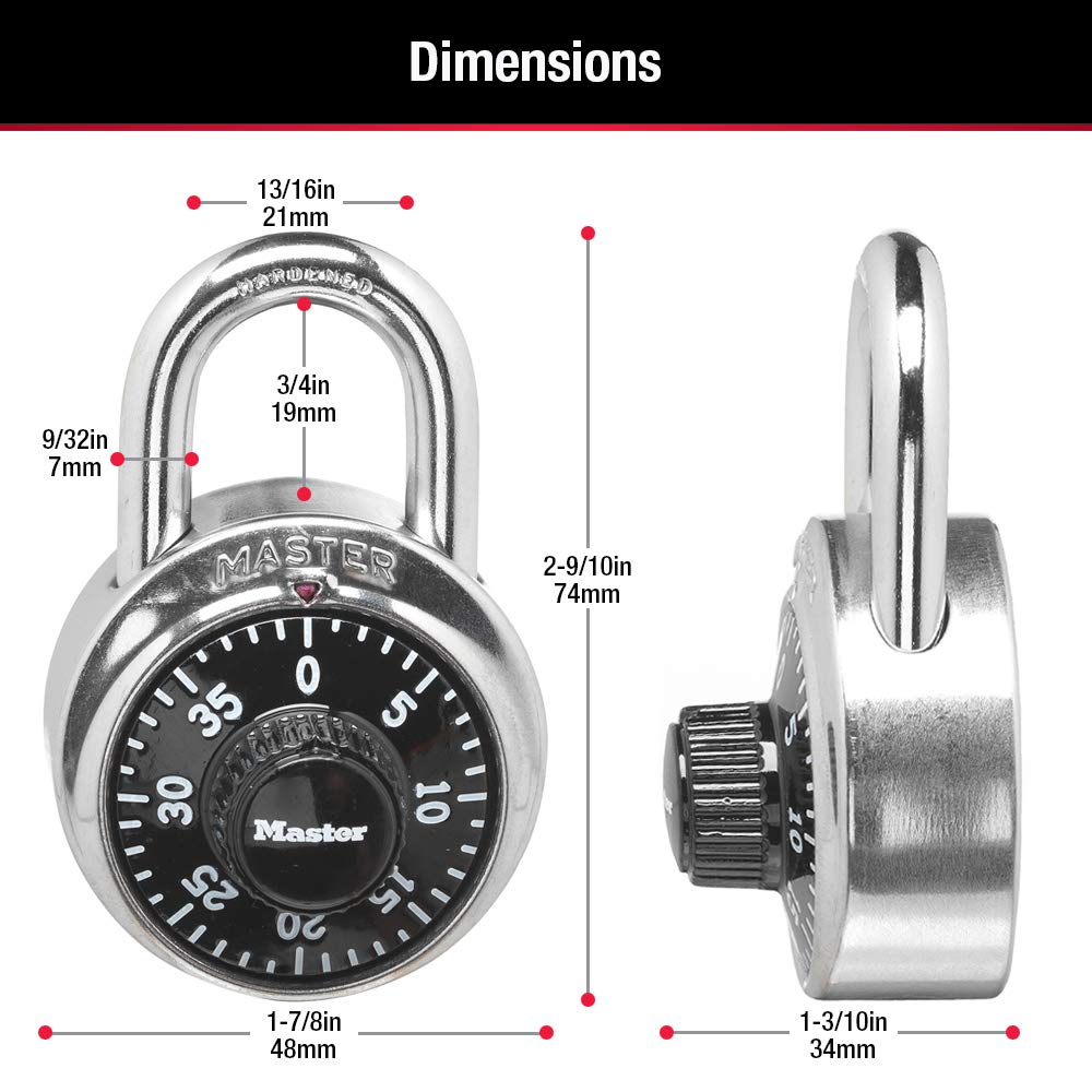 Master Lock 1500T, 2 Pack – view 6