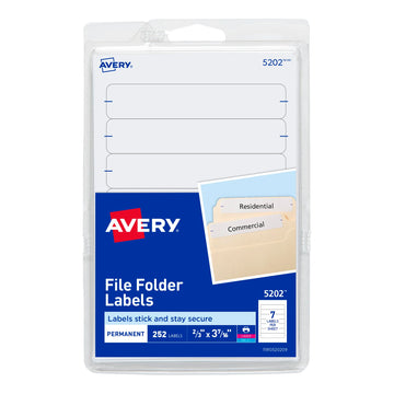 Avery Label 5202, 4" x 6", 252 Count