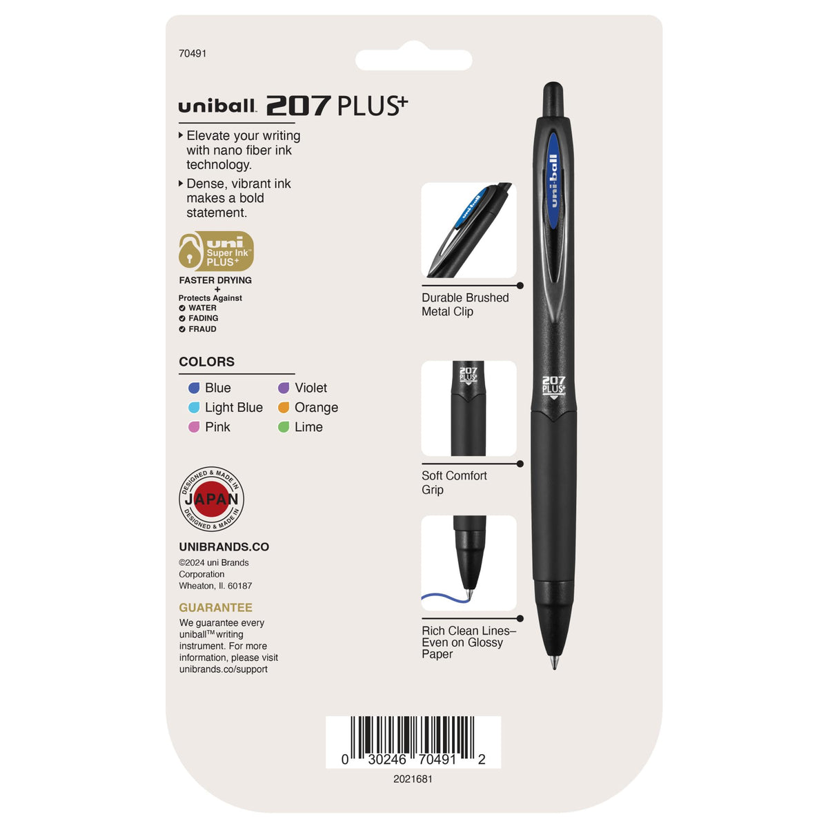 Uni-Ball Writing Instrument 70491, 1 Count (Pack of 6) – view 7