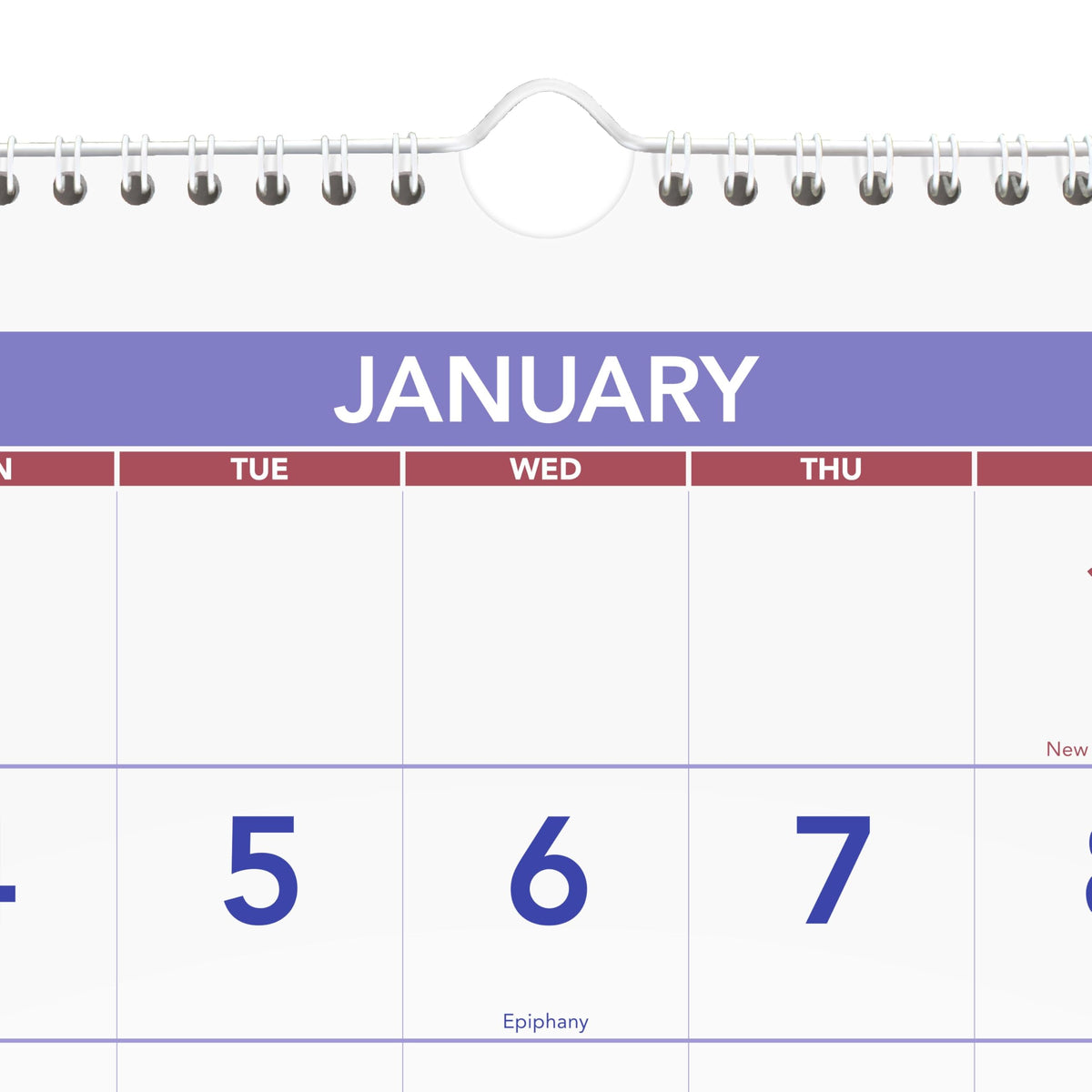 AT-A-GLANCE Calendar PM1128, 12"W x 27"H – view 4