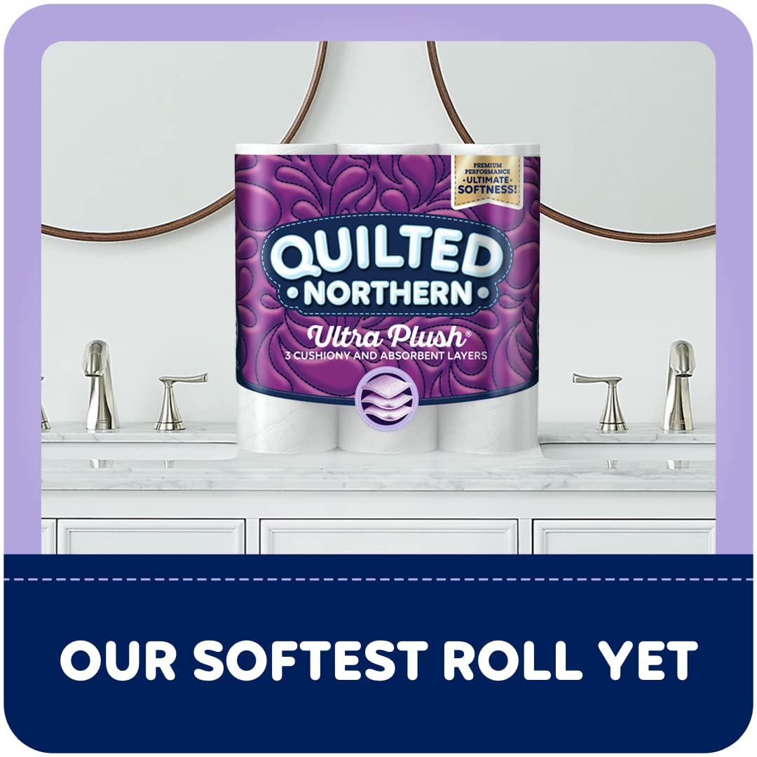 Quilted Northern Toilet Paper 874685, 18 Rolls (284 Sheets each), 5112 Count – view 6