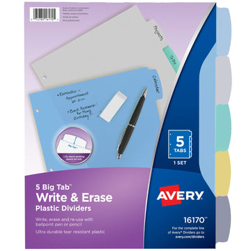 Avery Binder Divider 16170, 1-Pack