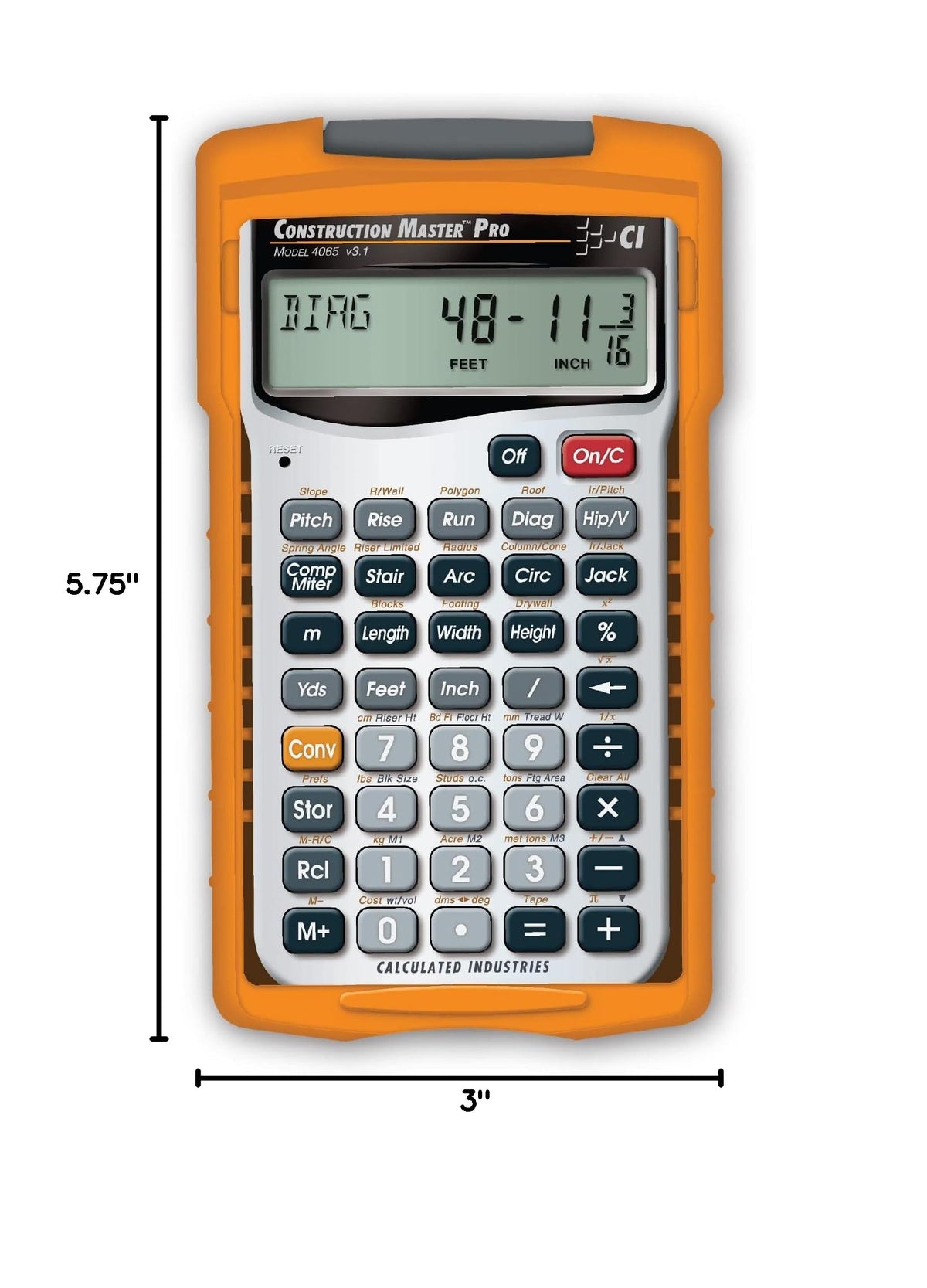 Calculated Industries Calculator 4065 – view 9