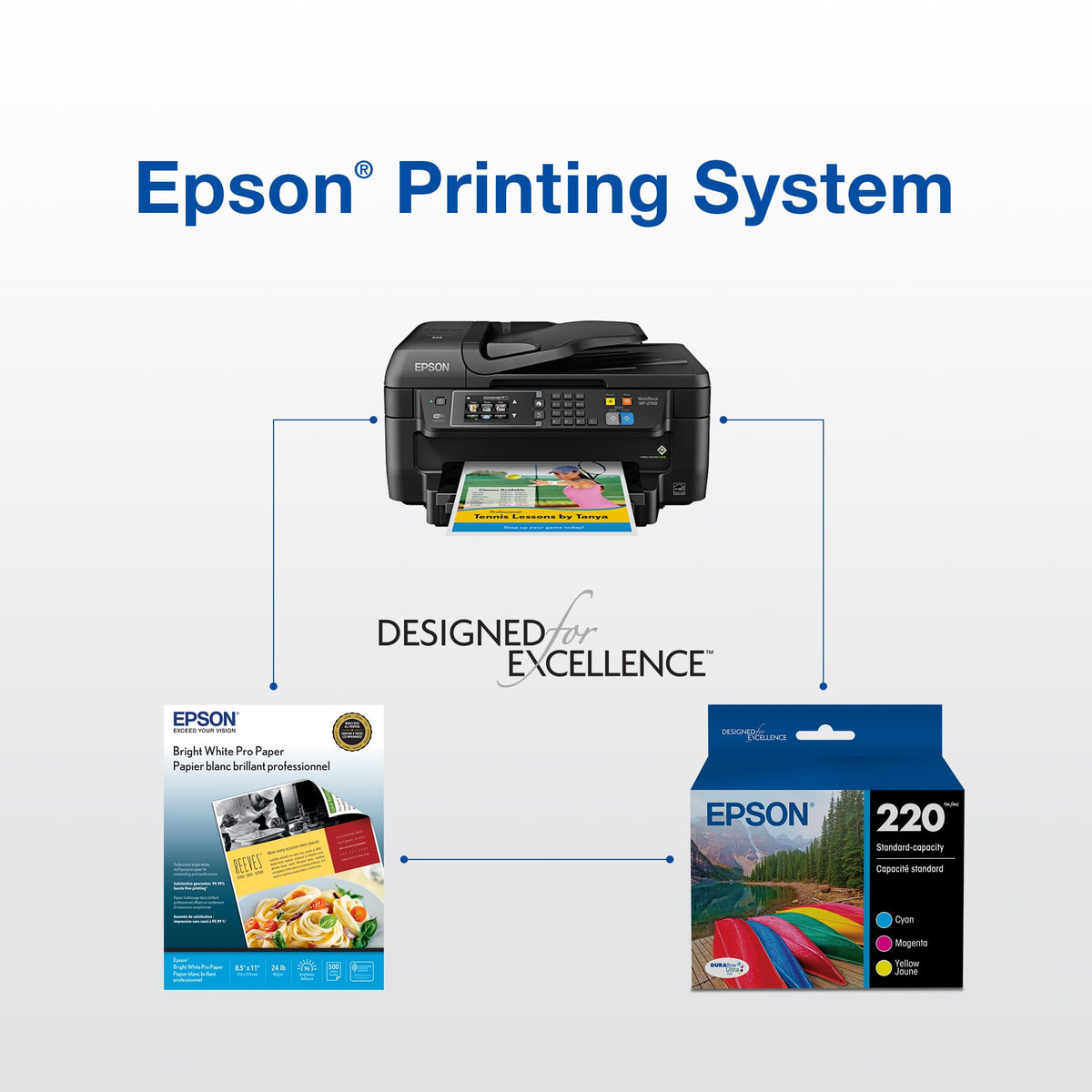 Epson Inkjet Printer Ink T220320, Standard Capacity – view 6