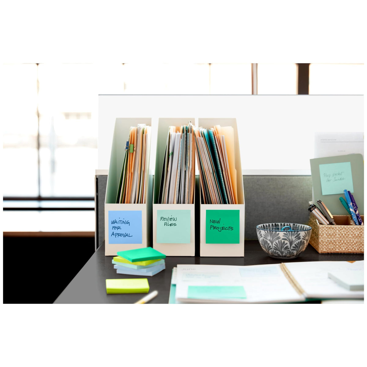 Post-it Self Stick Note 654R-24SST-CP, 3" x 3", 24 Count – view 12