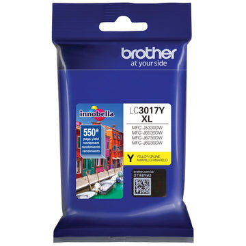 Brother Inkjet Printer Ink LC3017Y, High Yield