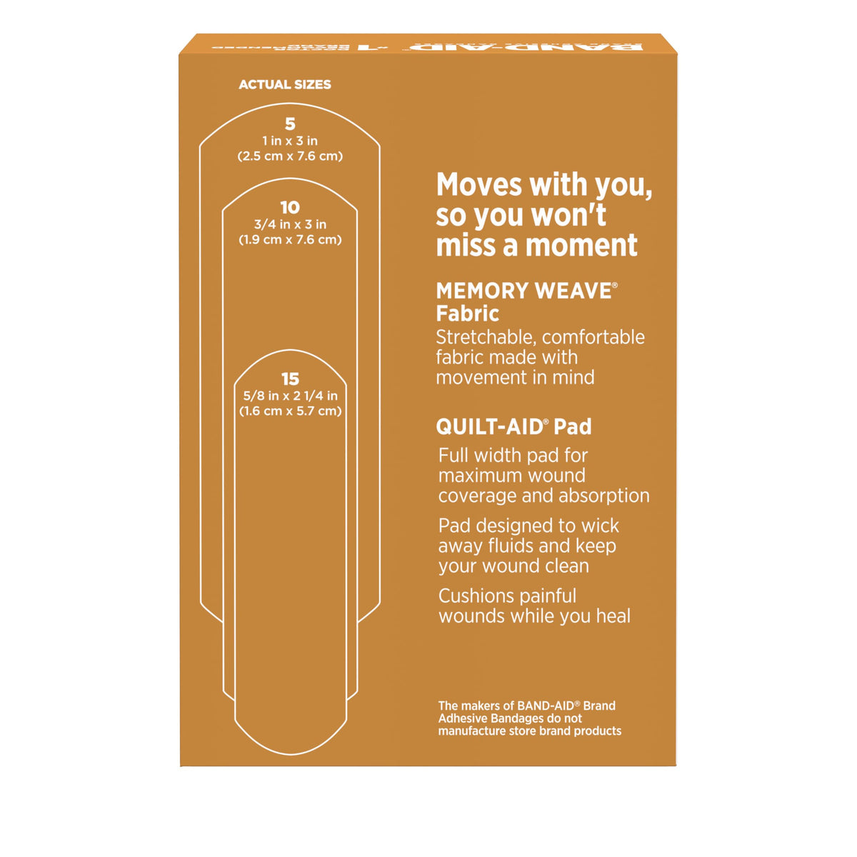 Band-Aid Wound Dressing JO958500, 30 Count – view 9