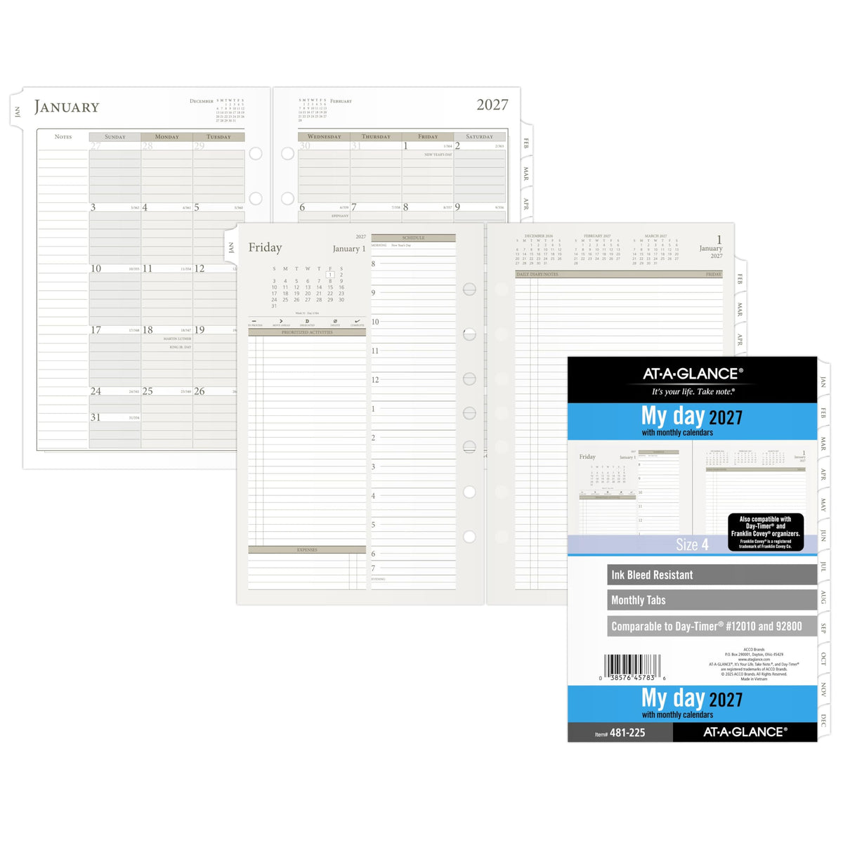 AT-A-GLANCE Planner 481-225, Size 4 – view 5