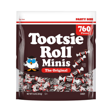 Tootsie Roll Sugar Candy 884580, 5 lbs