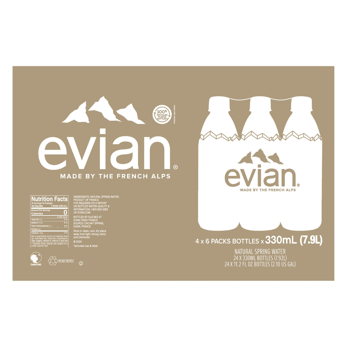 evian Water PACK2-MDR006574, 11.15 Fl Oz (Pack of 24) – view 15