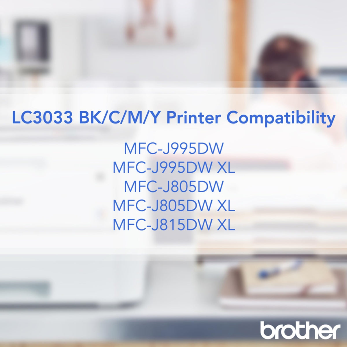 Brother Inkjet Printer Ink LC3033BK, 1 Count – view 4