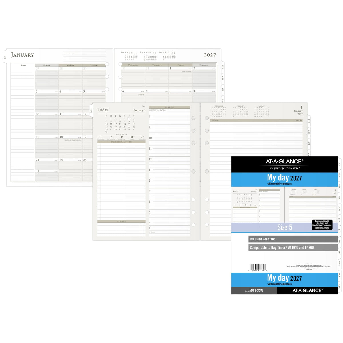 AT-A-GLANCE Planner 491-225, Size 5 – view 5