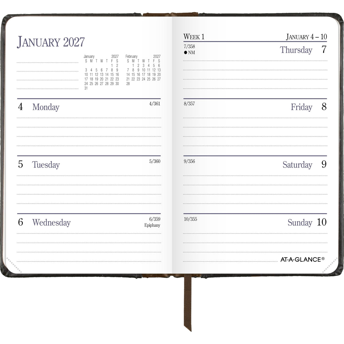AT-A-GLANCE Planner 740105, 2.75" x 4.25" – view 10