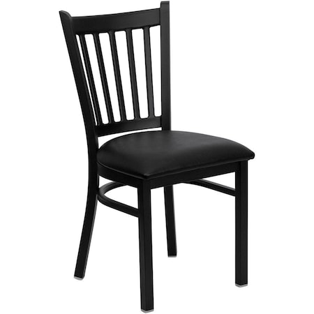 Flash Furniture Office Furniture XU-DG-6Q2B-VRT-BLKV-GG - product photo 1