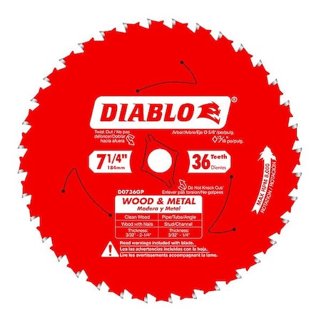 Diablo Power Tool Accessory D0736GPA - product photo 1