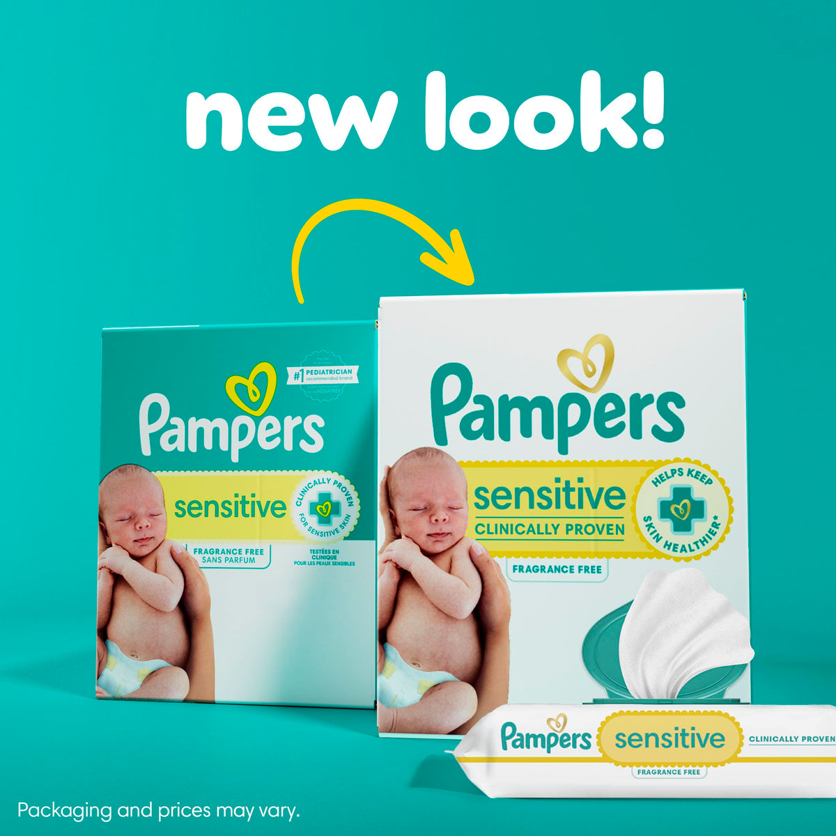 Pampers Skin Cleaning Wipe PAM87087, 56 Count (Pack of 3), 168 Count – view 10