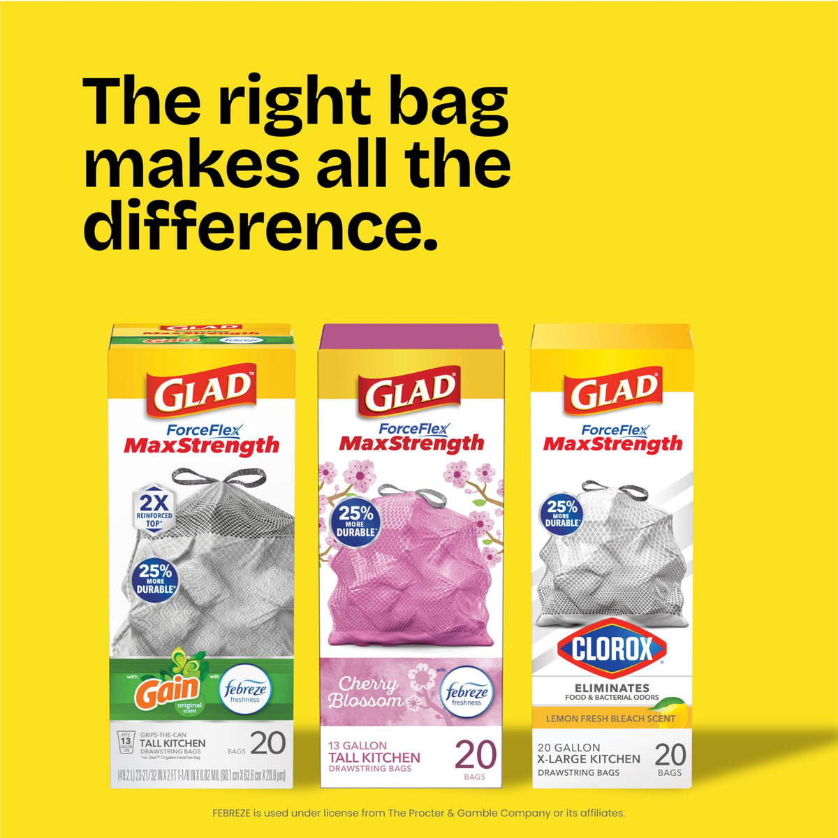 Glad Waste Bag TU_34162, 34 Count – view 9