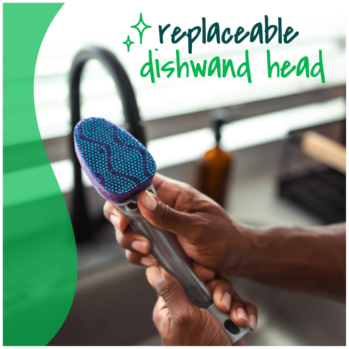 Scotch-Brite Utility Sponge 451A-4, Dishwand – view 10