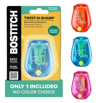 Bostitch Pencil Sharpener PS1-ADJ, Single