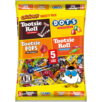 Tootsie Roll Sugar Candy BCG290598, 80 Ounce