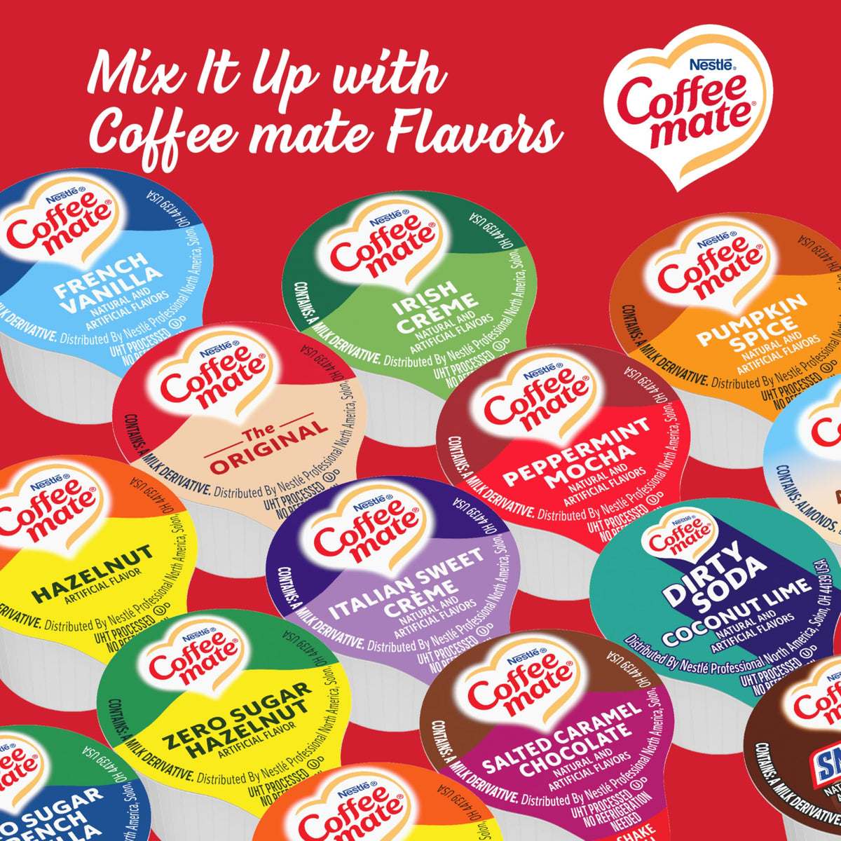 Coffee Mate Non Dairy Cream NES18894, 0.304 Fl Oz (Pack of 360) – view 7