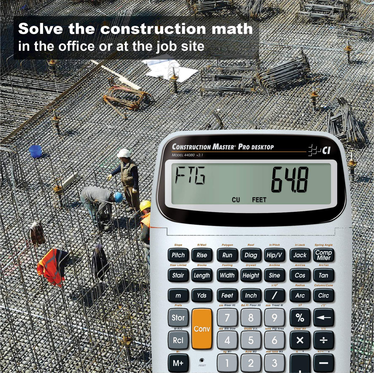 Calculated Industries Calculator 44080, 9 x 6.4 inch – view 7