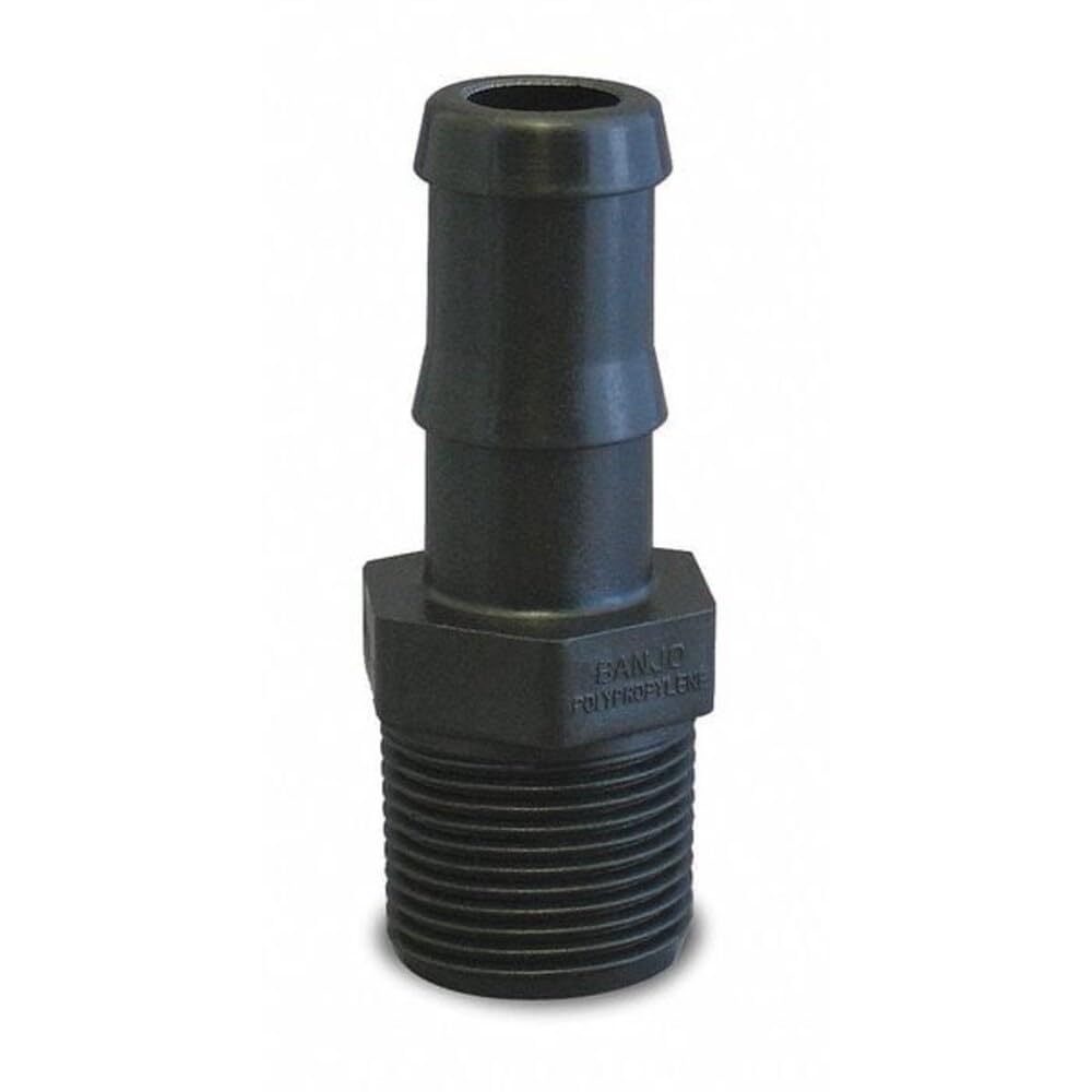 Banjo Hose Pipe Fitting HB300, 3" NPT Male x 3" Barbed