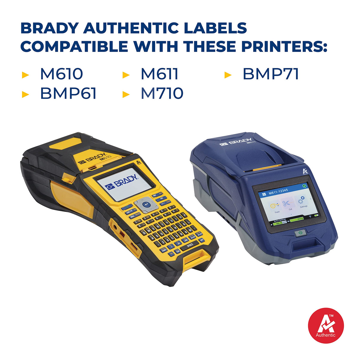 Brady Label M6-11-427, Roll of 500 Labels – view 5