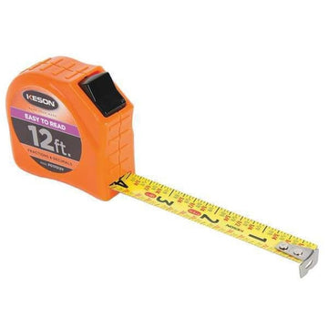 Keson Tape Measure PGTFD12V, 3.7 m