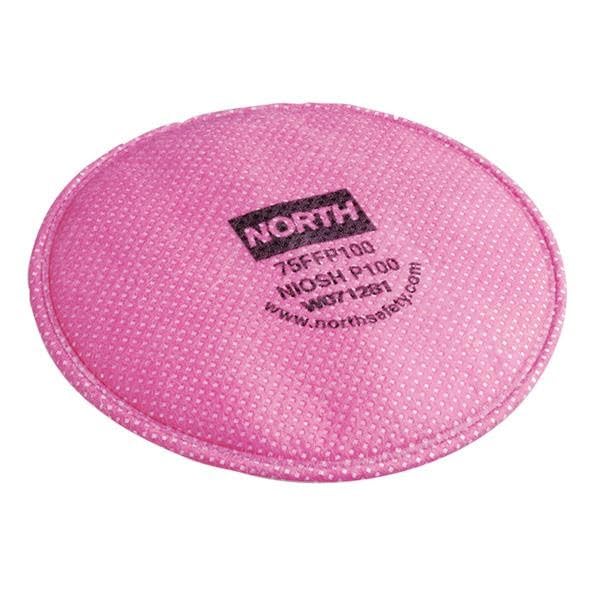 NORTH Safety Mask Replacement Filter 75FFP100, 1.25 Inch x 4.5 Inch – view 2