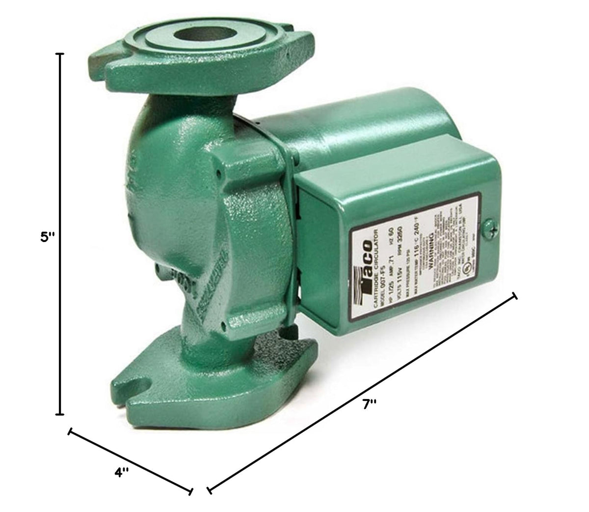 Taco Water Pump 007F5-IFC – view 2