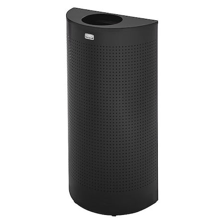 Rubbermaid Commercial Trash Can FGSH12EPLTBK - product photo 1