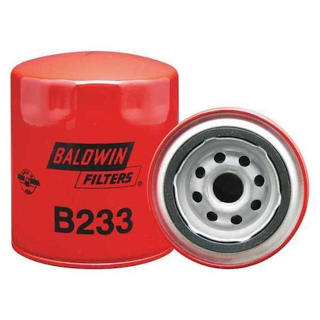 Baldwin Filters B233 Spin-On, 3/4" Thread, 4-3/8" L