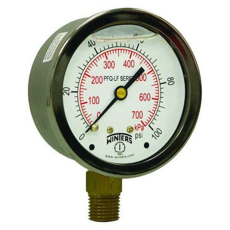 Winters Pressure Gauge PCT325LF - product photo 1
