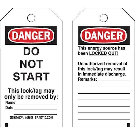 Brady Safety Sign 66057 - product photo 1