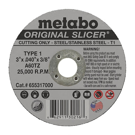Metabo Grinding Wheel 655317000 - product photo 1
