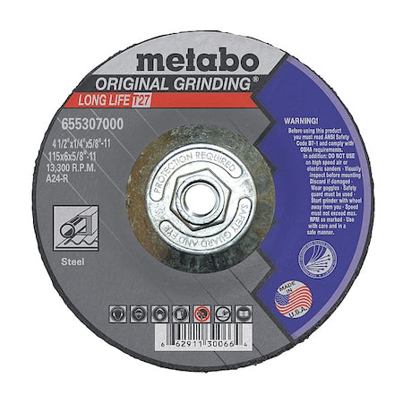 Metabo Grinding Wheel 655307000 - product photo 1
