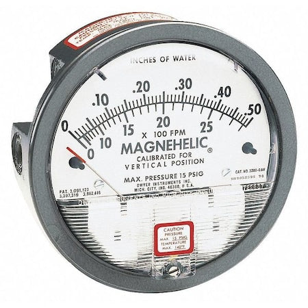 Dwyer Instruments Pressure Gauge 2000-0AV - product photo 1
