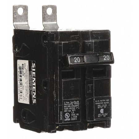 Siemens Circuit Breaker 17605B-8ESF - product photo 1