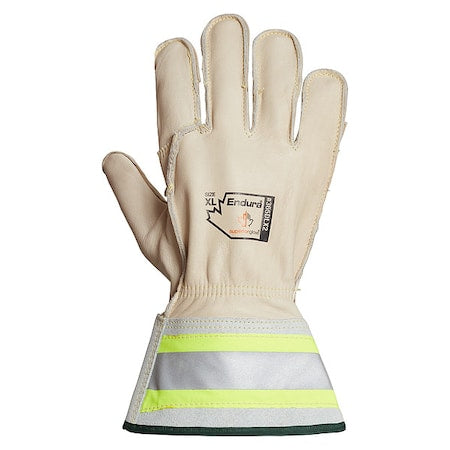 Superior Glove 365DLX2-L Leather Gloves, Horsehide, Gauntlet, Pair