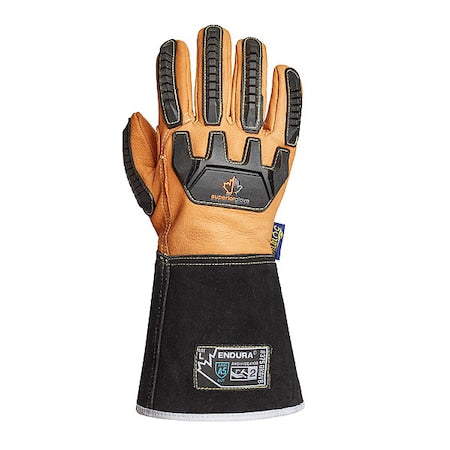 Superior Glove 375GKGVB-L Driver, Goatskin, Impact-Resistant, Pair