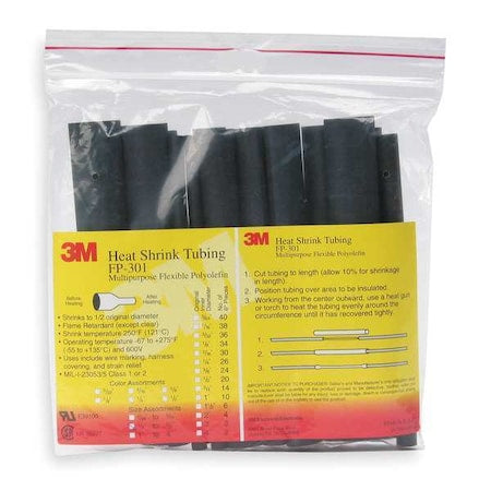 3M Conduit Fitting FP301-1 1/2-6"-BLACK-10-3 PC PKS - product photo 1