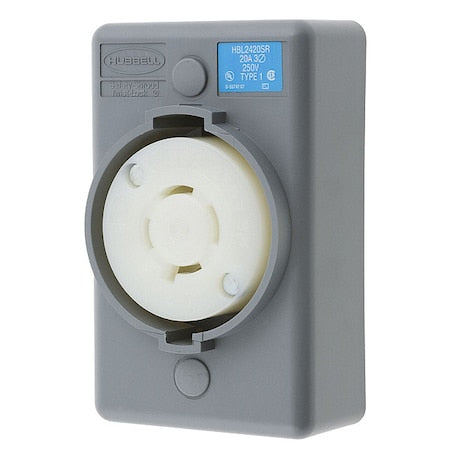 Hubbell Wiring Device-Kellems Wiring Device HBL2420SR - product photo 1