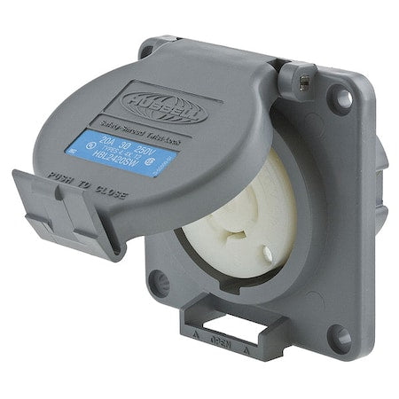 Hubbell Wiring Device-Kellems Wiring Device HBL2420SW - product photo 1
