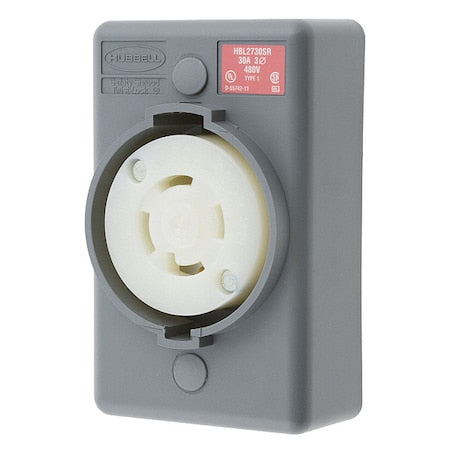 Hubbell Wiring Device-Kellems Wiring Device HBL2730SR - product photo 1